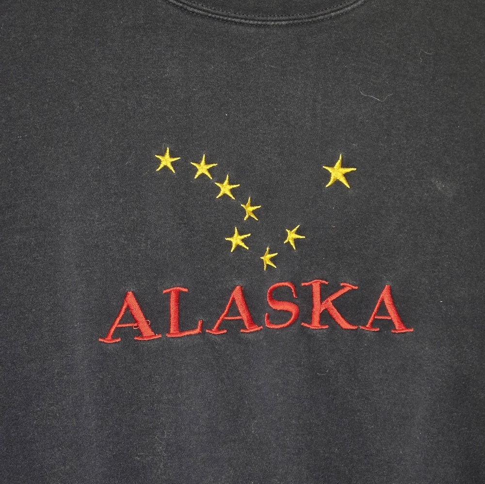 Alaska Navy Crew Neck Sweatshirt - Picture 2 of 6